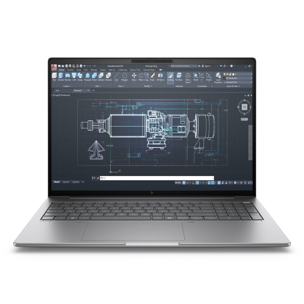 HP ZBook 8 G1i 16 inch Mobile Workstation PC Wolf Pro Security Edition Intel Core Ultra 7 255H 40,6 cm (16") WUXGA 32 GB DDR5-SD