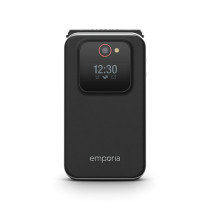 EMPORIA JOY LTE 4G 2.8" CLAMSHELL EASY SMARTPHONE 4G LTE ITALIA BLACK
