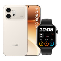 HONOR 600 5G DUAL SIM 6.57" OCTA CORE 512GB RAM 8GB 5G ITALIA GOLD + WATCH 2i SMARWATCH BLACK