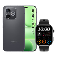 HONOR 600 LITE 5G DUAL SIM 6.6" OCTA CORE 256GB RAM 8GB 5G ITALIA VELVET BLACK + WATCH 2i SMARWATCH BLACK