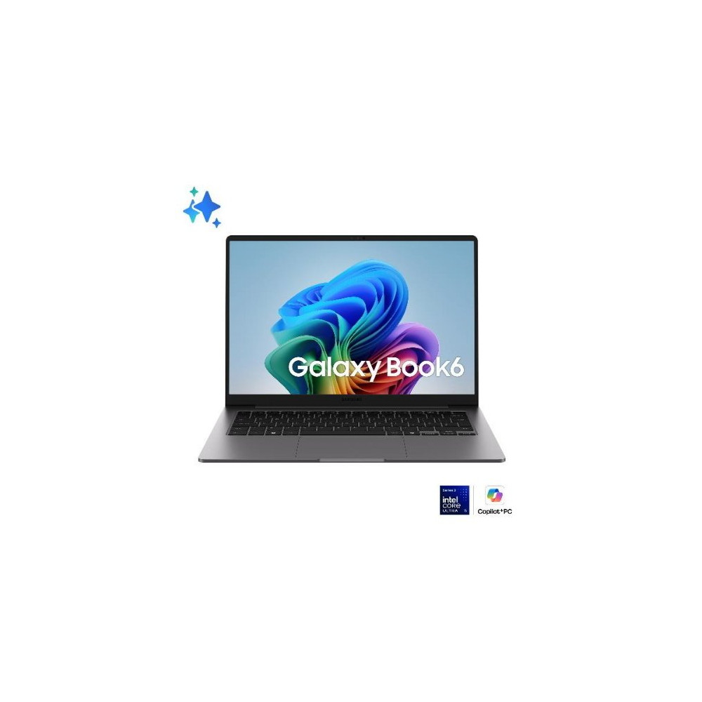 SAMSUNG GALAXY BOOK6 EE NP744BJG-KG4IT Copilot + PC 14" WUXGA INTEL CORE ULTRA 7 355 RAM 32GB-SSD 1TB NVMe-INTEL GRAPHICS-WI-FI 