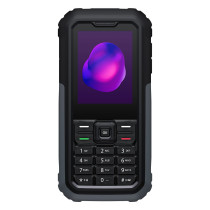 TCL 3189D RUGGED 4G DUAL SIM 2.4" PROTEZIONE INFILTRAZIONE LIQUIDI E POLVERE IP68 TASTO SOS 4G LTE ITALIA BLACK/GREY