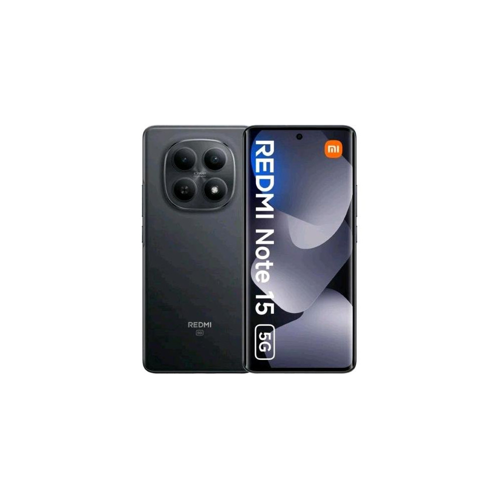 XIAOMI REDMi NOTE 15 5G DUAL SIM 6.77" OCTA CORE 128GB RAM 6GB 5G EUROPA MIDNIGHT BLACK