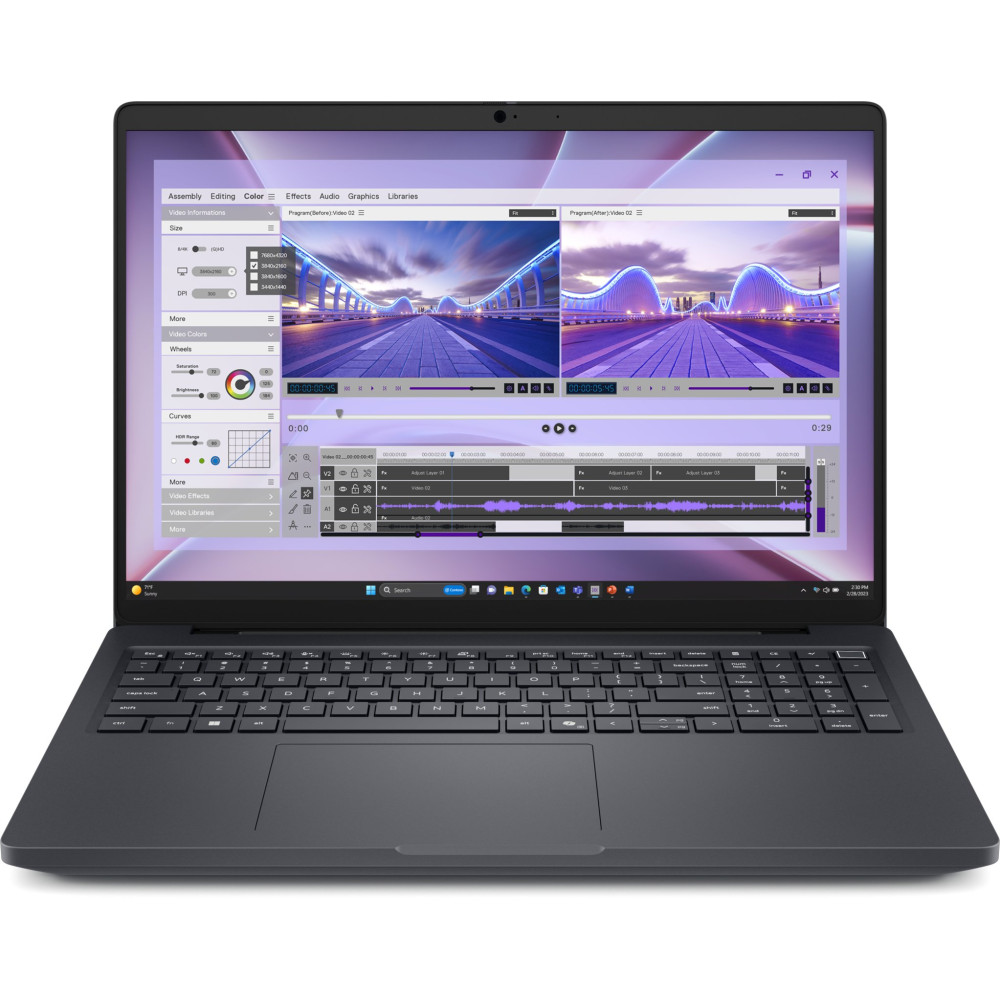 DELL PRO MAX 16 MC16250 WORKSTATION MOBILE 16" FULL HD+ INTEL CORE ULTRA 7 265H RAM 32GB-SSD 1TB NVMe-INTEL ARC GRAPHICS 140T-WI