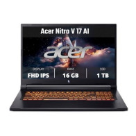 ACER NITRO V 17 AI ANV17-41-R6FD 17.3" FHD 144Hz AMD RYZEN 7 260 RAM 16GB-SSD 1TB NVMe-NVIDIA GeForce RTX 5060 8GB-WI-FI 6E + GI