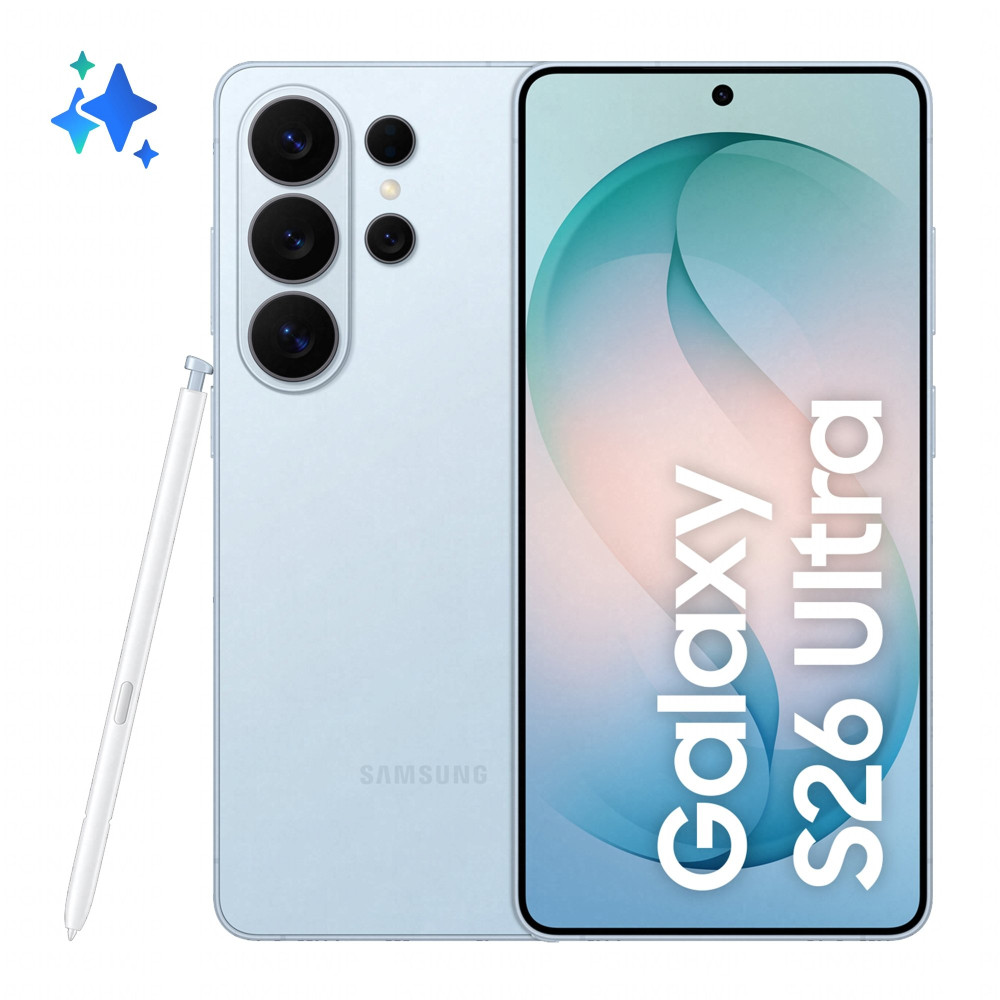 SAMSUNG S948 GALAXY S26 ULTRA AI 5G DUAL SIM 6.9" OCTA CORE 256GB RAM 12GB 5G EUROPA SKY BLUE