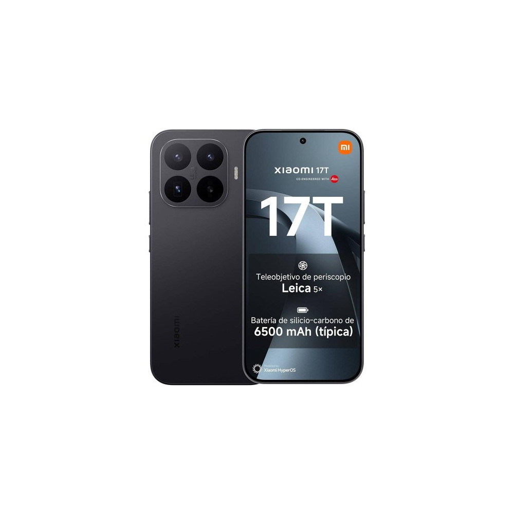 XIAOMI 17T 5G DUAL SIM 6.59" OCTA CORE 256GB RAM 12GB 5G ITALIA BLACK