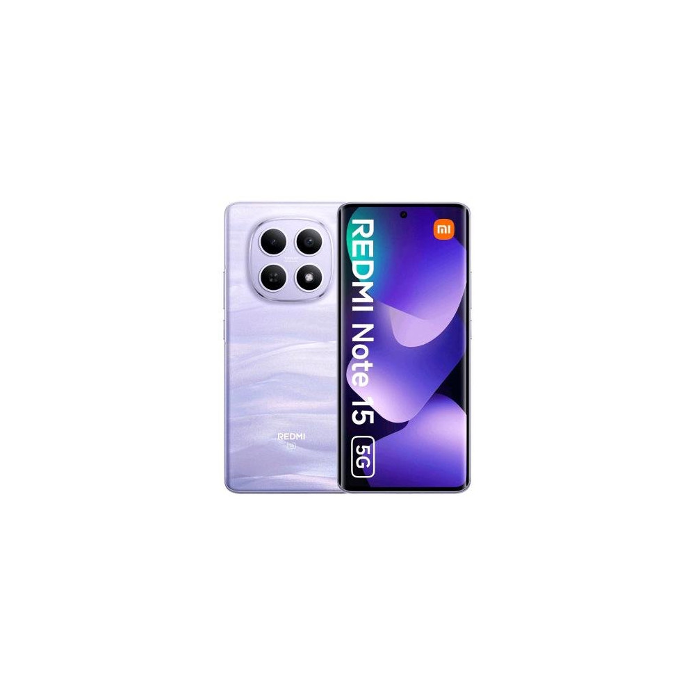XIAOMI REDMi NOTE 15 5G DUAL SIM 6.77" OCTA CORE 256GB RAM 8GB 5G TIM MIST PURPLE