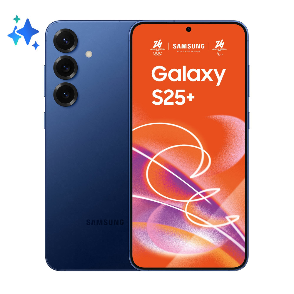 SAMSUNG S936 GALAXY S25+ 5G DUAL SIM Ai 6.7" OCTA CORE 256GB RAM 12GB 5G ITALIA NAVY