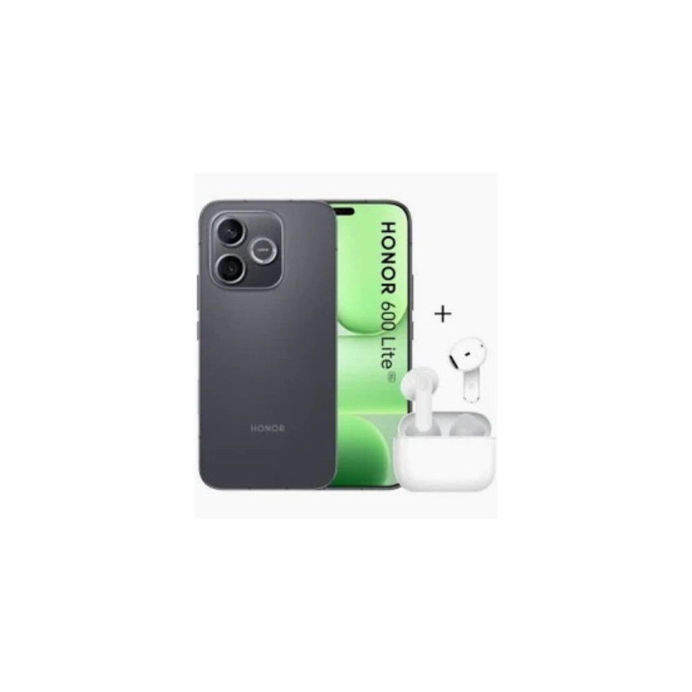 HONOR 600 LITE 5G DUAL SIM 6.6" OCTA CORE 256GB RAM 8GB 5G TIM VELVET BLACK + HONOR CHOICE EARBUDS X7e ACTIVE AURICOLARI WIRELES