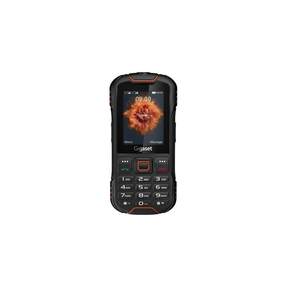 GIGASET GLX8 PLUS RUGGED DUAL SIM 2.4" RESISTENTE AGLI URTI IP68 4G LTE NERO