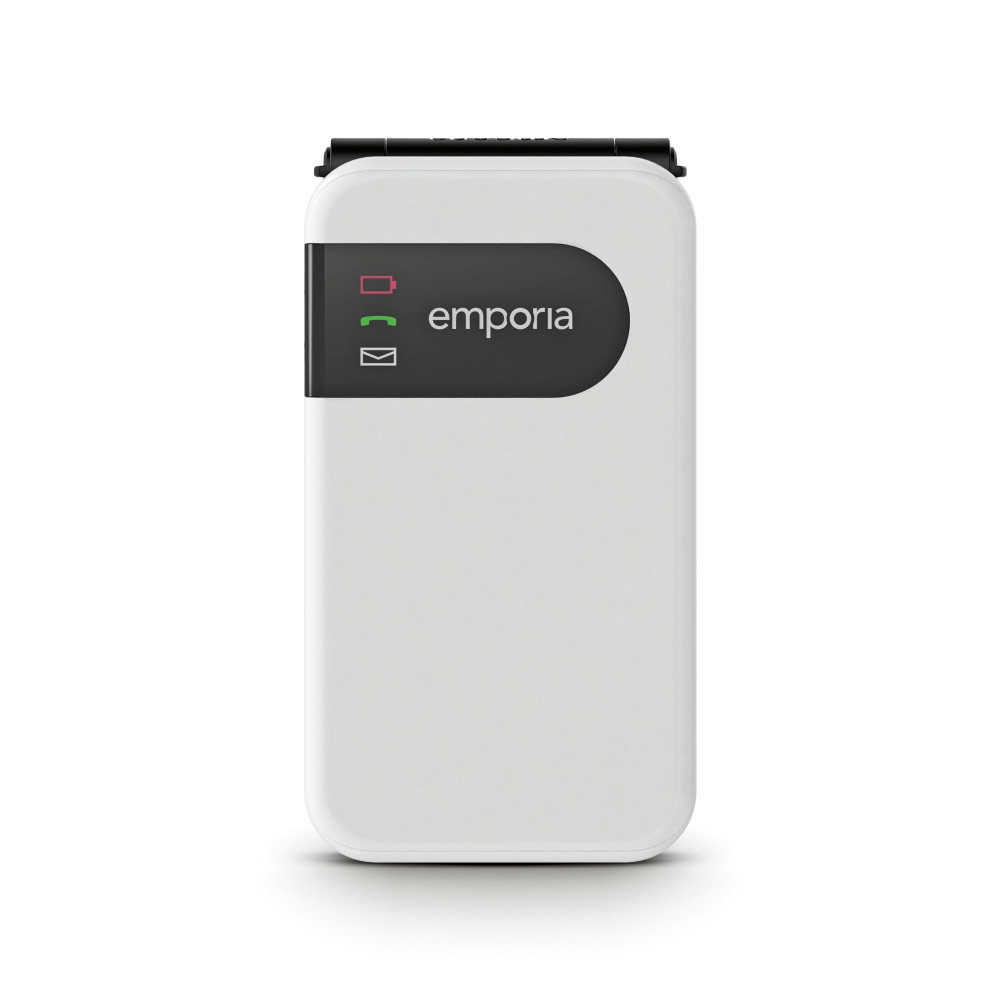 EMPORIA SIMPLICITYGLAM 2G 2.8" SENIOR PHONE CLAMSHELL TASTI SELEZIONE RAPIDA MENU' AD ICONE GRANDI