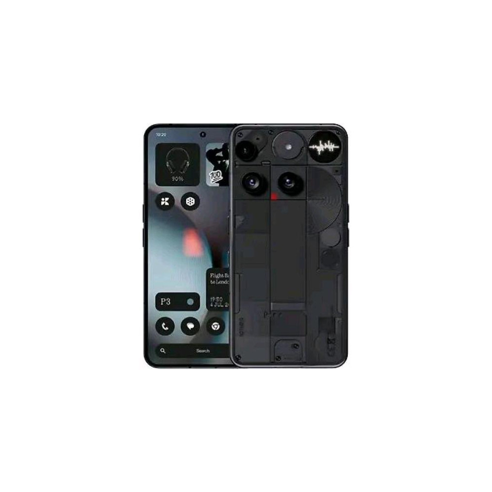 NOTHING PHONE (3) 5G DUAL SIM 6.67" OCTA CORE 256GB RAM 12GB 5G EUROPA BLACK