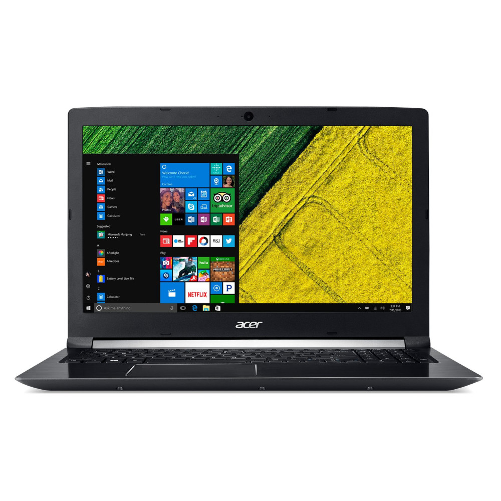 ACER A715-72G-72T9 15.6" i7-8750H 2.2GHz RAM 8GB-HDD 1000GB + SSD 128GB-NVIDIA GEFORCE GTX 1050Ti-WIN 10 HOME ITALIA NERO (NH.GX