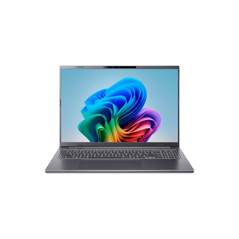 ACER ASPIRE 16 AI COPILOT+ 16" WUXGA 120Hz QUALCOMM SNAPDRAGON X X1-26-100 RAM 16GB-SSD 512GB NVMe-QUALCOMM ADRENO-WIN 11 HOME (