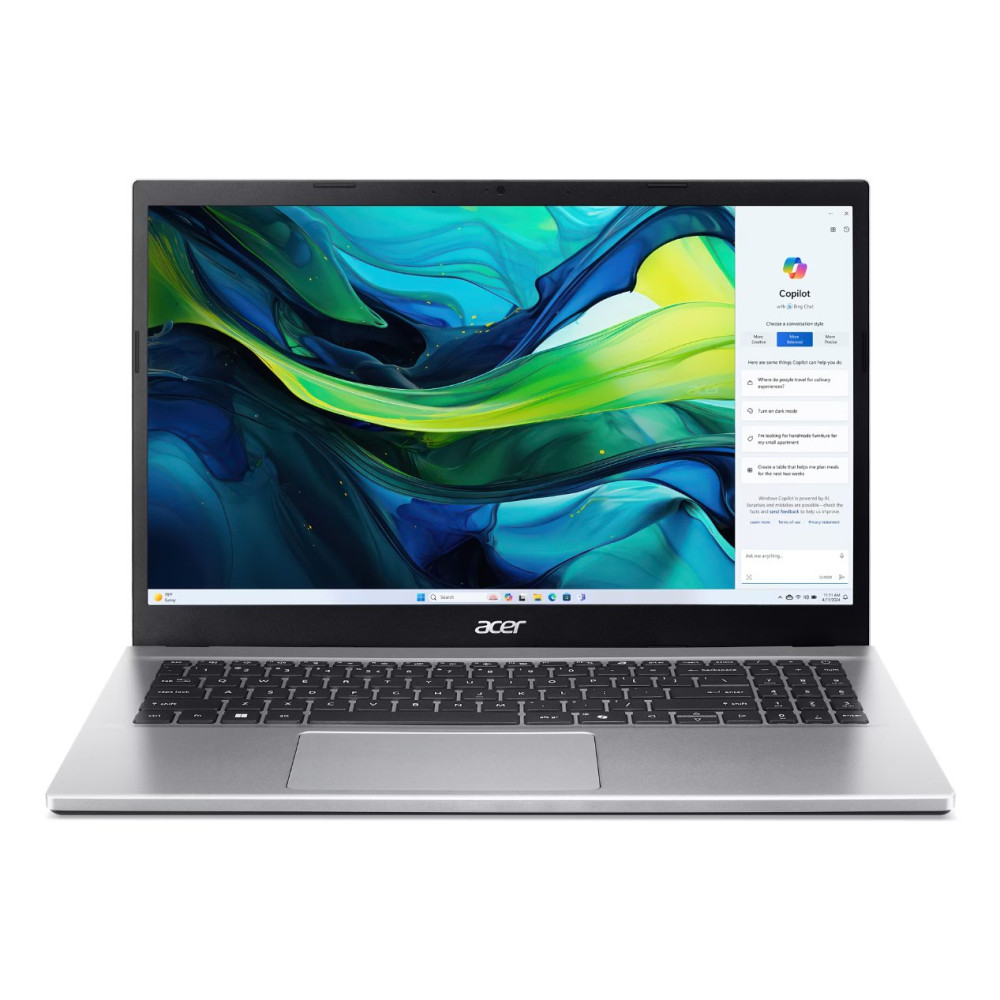 ACER ASPIRE GO 15 AG15-42P-R5HT 15.6" AMD RYZEN 7 5825U RAM 8GB-SSD 512GB NVMe-AMD RADEON GRAPHICS-WI-FI 6 + GIGABIT LAN-WIN 11 