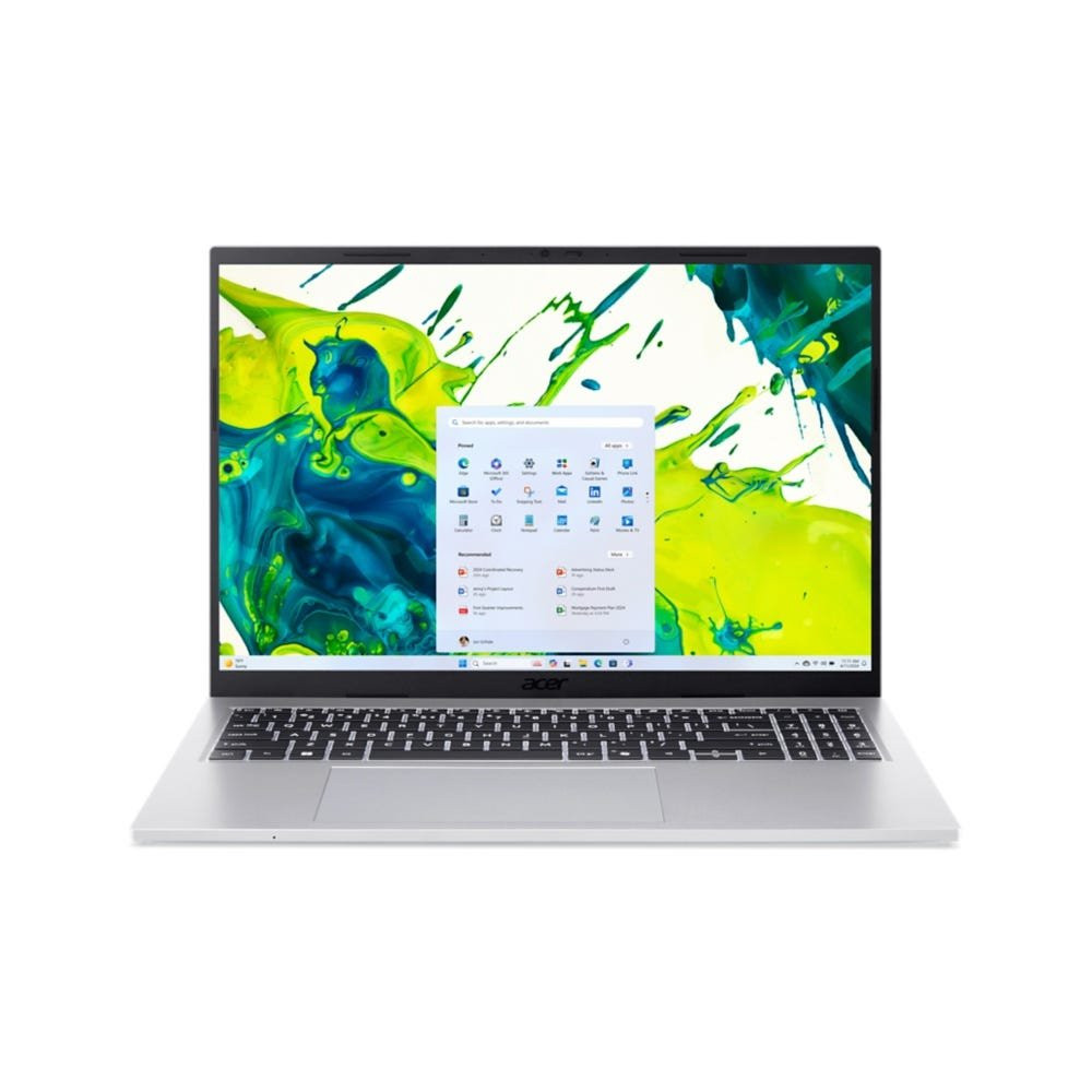 ACER ASPIRE GO 16 AG16-71P-98MF 16" WUXGA i9-13900H RAM 16GB-SSD 512GB NVMe-IRIS Xe GRAPHICS-WI-FI 6-WIN 11 HOME ARGENTO (NX.JS9