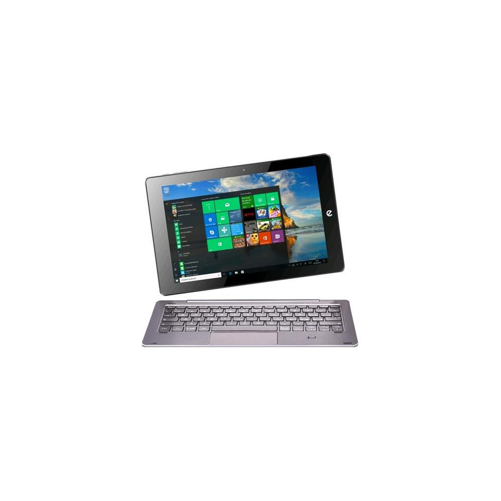E-TAB PRO 10.1" ATOM Z8300 QUAD-CORE 1.44GHz RAM 4GB MEMORIA 64GB WI-FI+4G LTE WIN 10 HOME + REMIX OS ITALIA NERO/GRIGIO (ET101F