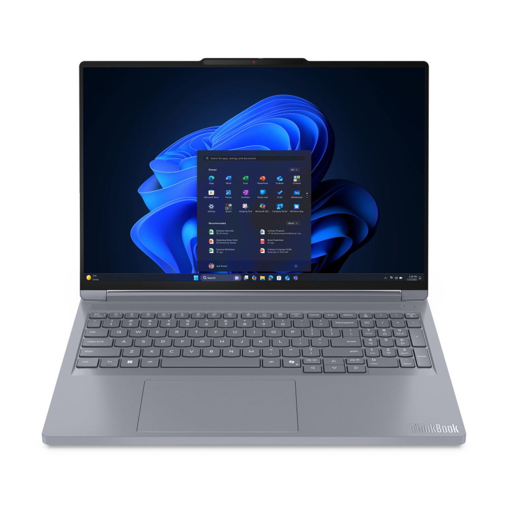 LENOVO THINKBOOK 16p GEN6 16" WQXGA AMD RYZEN 9 8940HX RAM 32GB-SSD 1TB NVMe-NVIDIA GEFORCE RTX 5060 8GB-WI-FI 7-WIN 11 PROF GRI