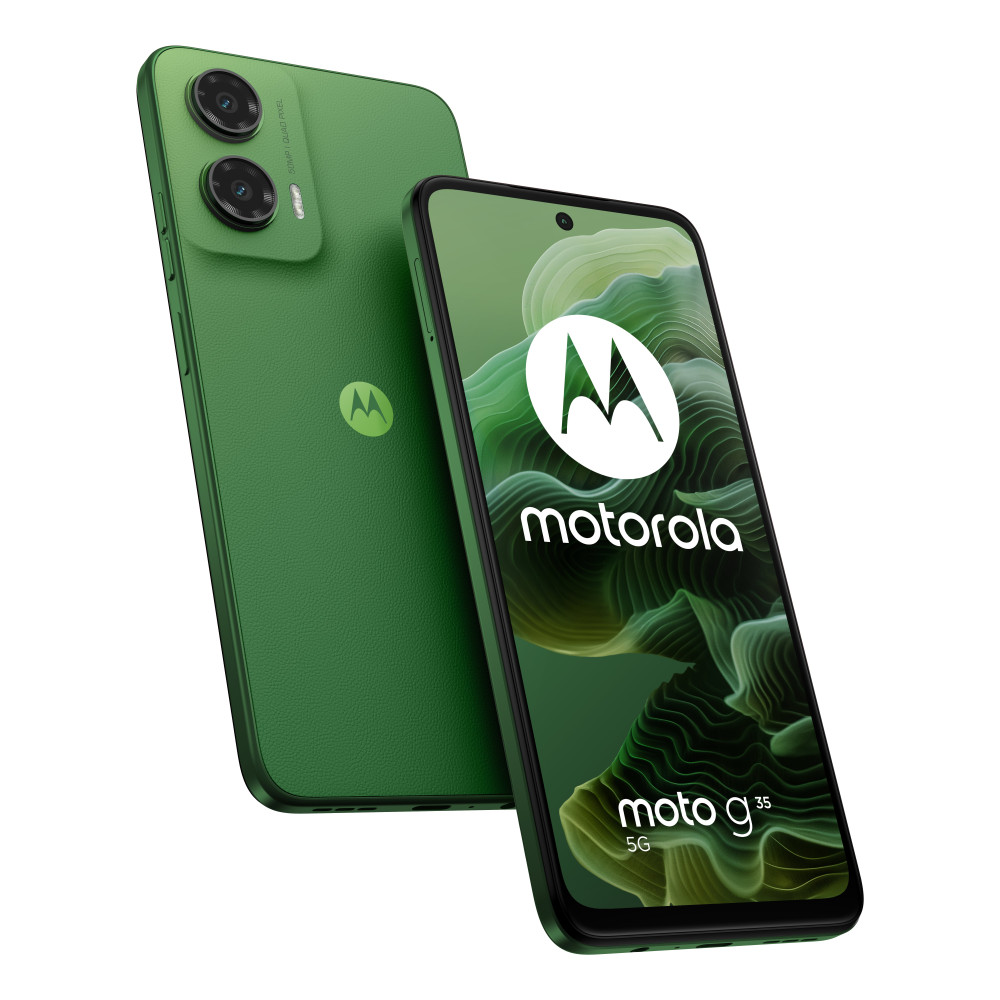 MOTOROLA MOTO G35 5G DUAL SIM 6.72" OCTA CORE 128GB RAM 4GB 5G TIM LEAF GREEN