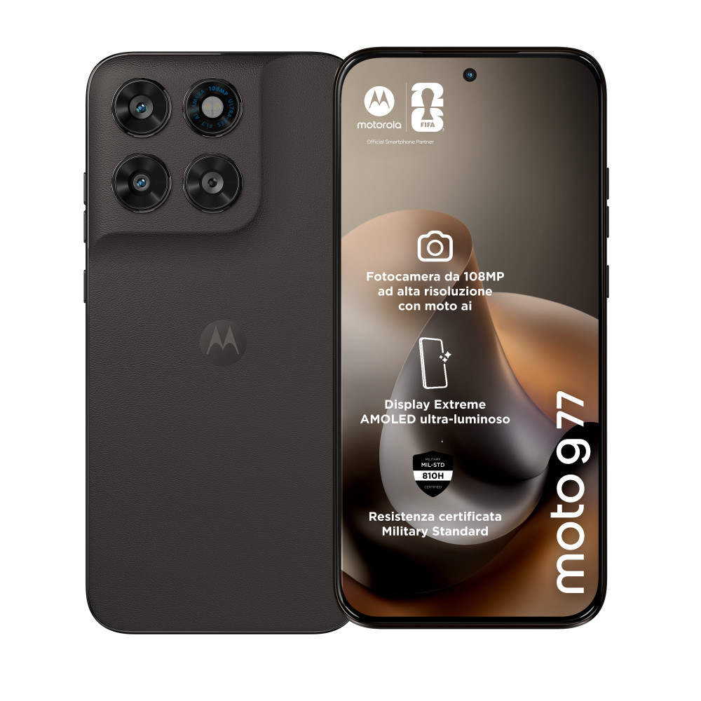 MOTOROLA MOTO G77 5G DUAL SIM 6.8" OCTA CORE 256GB RAM 8GB 5G ITALIA BLACK OLIVE