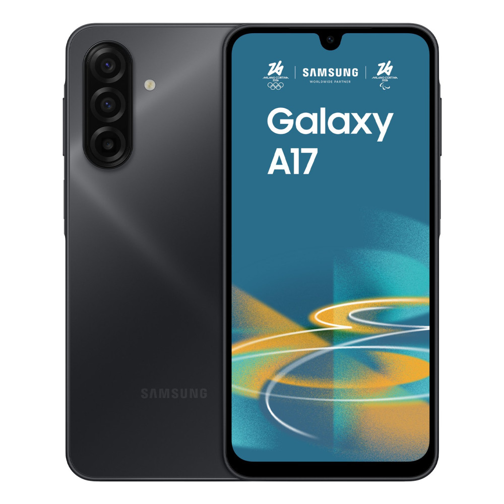 SAMSUNG A175 GALAXY A17 DUAL SIM 6.7" OCTA CORE 128GB RAM 4GB 4G LTE ITALIA BLACK