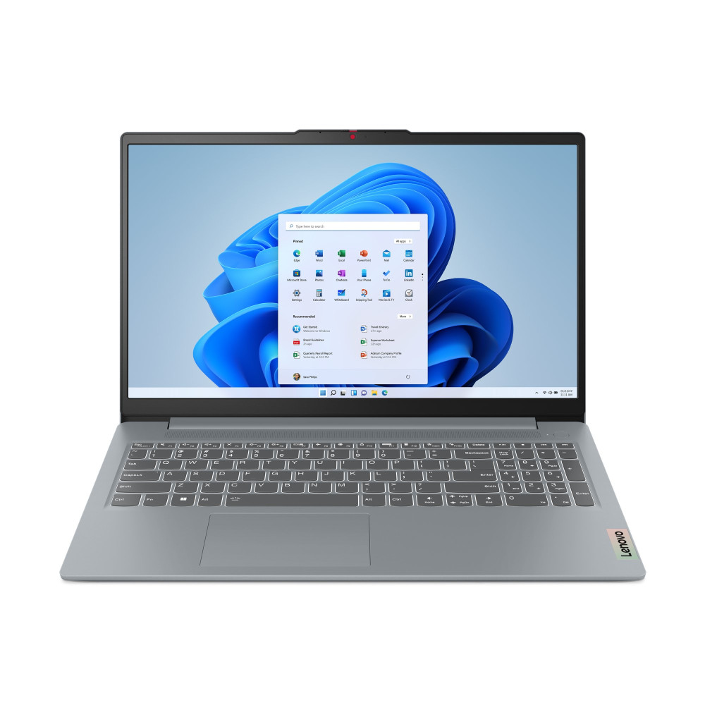 LENOVO IDEAPAD SLIM 3 15.6" i7-13620H RAM 16GB-SSD 512GB NVMe-INTEL UHD GRAPHICS-WI-FI 6-WIN 11 HOME ARTIC GREY (83EM00KJIX)