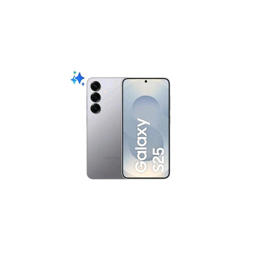 SAMSUNG S931 GALAXY S25 5G DUAL SIM Ai 6.2" OCTA CORE 128GB RAM 12GB 5G TIM SILVER SHADOW