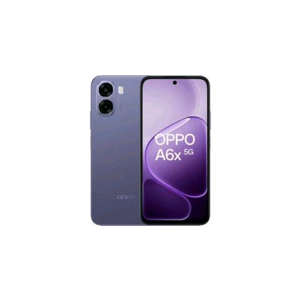 OPPO A6x 5G DUAL SIM 6.75" OCTA CORE 256GB RAM 6GB 5G ITALIA BLACK PURPLE