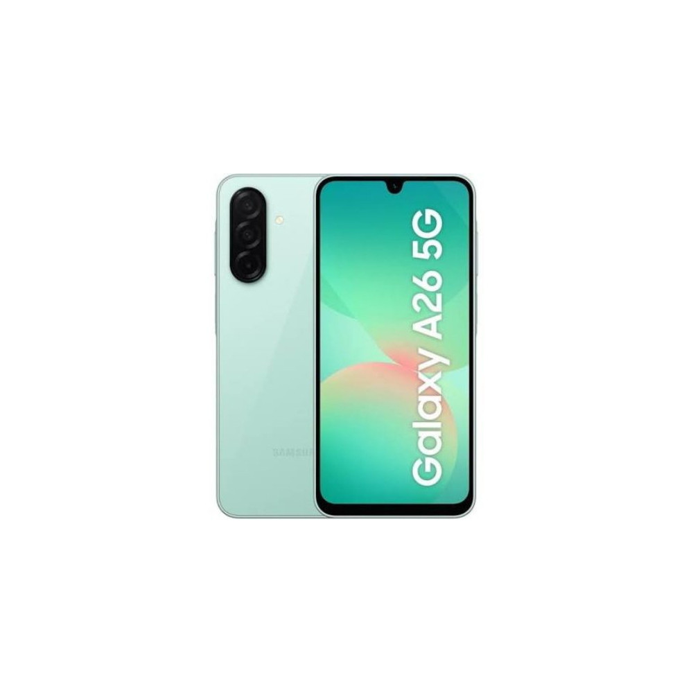 SAMSUNG A266 GALAXY A26 5G DUAL SIM 6.7" OCTA CORE 128GB MEMORIA ESPANDIBILE RAM 6GB 5G TIM MINT