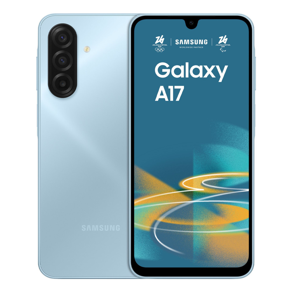 SAMSUNG A175 GALAXY A17 DUAL SIM 6.7" OCTA CORE 256GB RAM 8GB 4G LTE ITALIA LIGHT BLUE