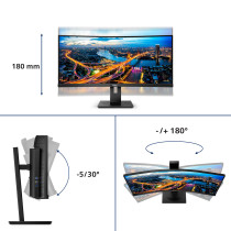 Philips B Line 345B1C/00 Monitor PC 86,4 cm (34") 3440 x 1440 Pixel Quad HD LCD Nero