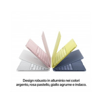 MacBook Neo 13" Apple A18 Pro chip con 6-core CPU e 5-core GPU, 8GB, 256GB SSD - Rosa Pastello