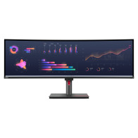 Lenovo ThinkVision P49w-30 LED display 124,5 cm (49") 5120 x 1440 Pixel DQHD Nero