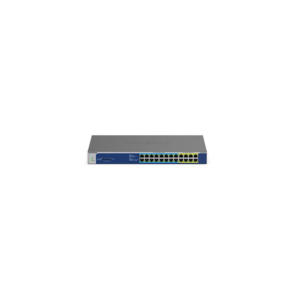 NETGEAR GS524UP Non gestito Gigabit Ethernet (10/100/1000) Supporto Power over Ethernet (PoE) Grigio