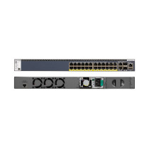 NETGEAR M4300-28G-PoE+(1000W)/US/EMEA Gestito Gigabit Ethernet (10/100/1000) Supporto Power over Ethernet (PoE) 1U Nero
