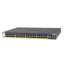 NETGEAR M4300-52G-PoE+ 1000W PSU Gestito L2/L3/L4 Gigabit Ethernet (10/100/1000) Supporto Power over Ethernet (PoE) 1U Nero