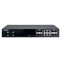 QNAP QSW-M804-4C switch di rete Gestito 10G Ethernet (100/1000/10000) Nero