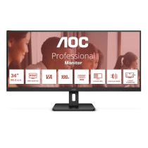 AOC U34E2M Monitor PC 86,4 cm (34") 3440 x 1440 Pixel Wide Quad HD Nero