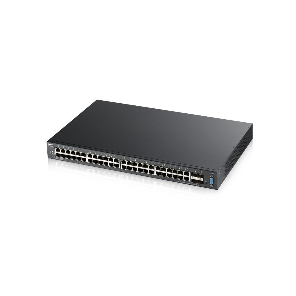Zyxel XGS2210-52 Gestito L2 Gigabit Ethernet (10/100/1000) 1U Nero