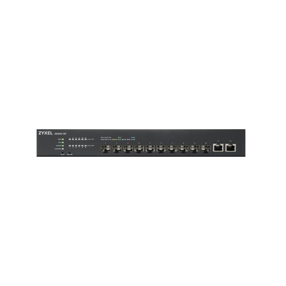 Zyxel XS1930-12F-ZZ0101F switch di rete Gestito L2/L3 Nero