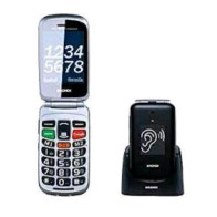 BRONDI AMICO SUPERVOICE DUAL SIM 2.8" EASY PHONE CLAMSHELL TASTI GRANDI TASTO SOS CONTROLLO REMOTO FOTOCAMERA TORCIA LED NERO SI