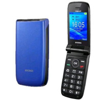 BRONDI MAGNUM 4 DUAL SIM 2.8" CLAMSHELL FOTOCAMERA BLUETOOTH RADIO FM ITALIA BLU VIOLA BLACK