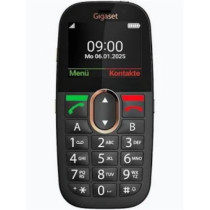 GIGASET GL695 4G 2.31" EASY PHONE TASTI GRANDI TASTO SOS AUDIO POTENZIATO COMPATIBILE CON APPARECCHI ACUSTICI 4G ITALIA NERO