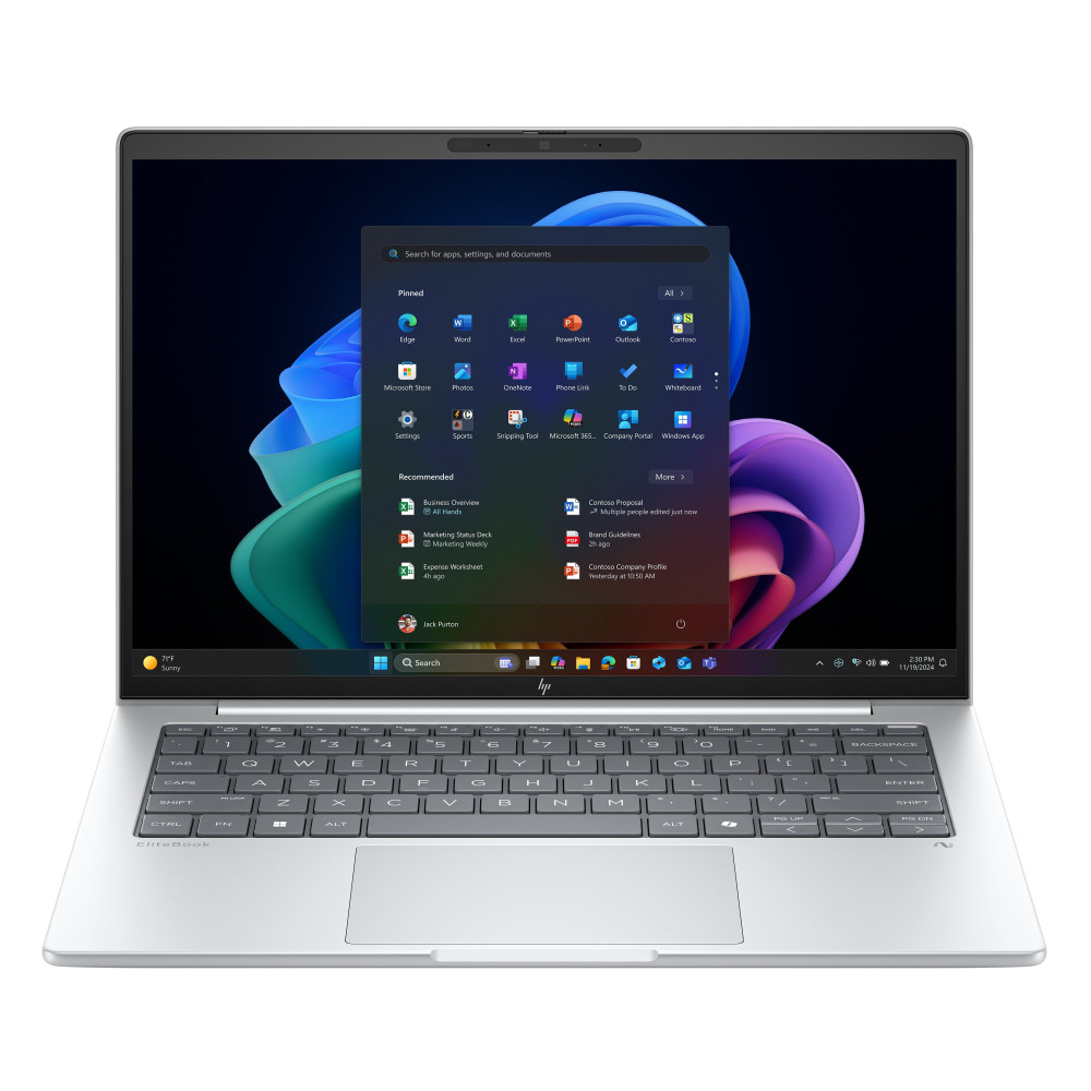 HP ELITEBOOK 8 G1i NEXT GENERATION AI 16" WUXGA INTEL CORE ULTRA 7 256V RAM 16GB-SSD 512GB NVMe-INTEL GRAPHICS-WI-FI 6E-WIN 11 P