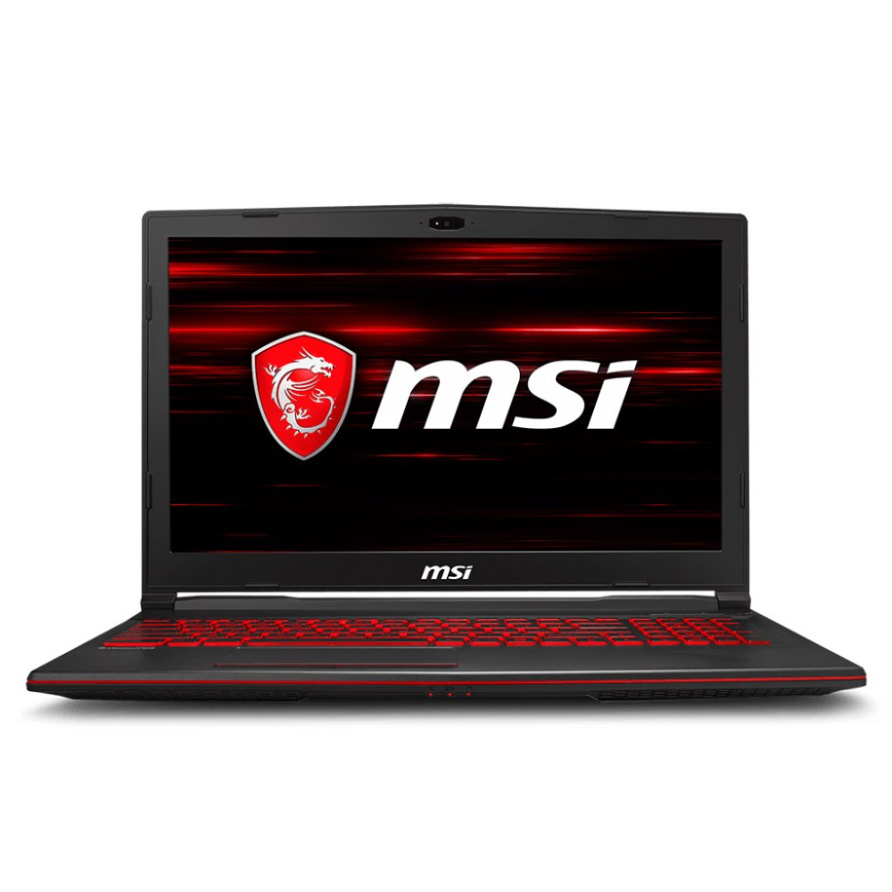 MSI GAMING GL63 8RD-618IT 15.6" i5-8300H 2.3GHz RAM 8GB-HDD 1.000GB + SSD 128GB-NVIDIA GEFORCE GTX 1050 TI- WIN 10 HOME ITALIA N