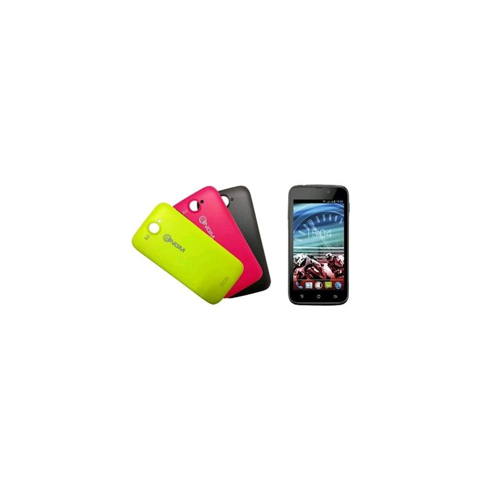 NGM DYNAMIC RACING 2 DUAL SIM 4.5" DUAL CORE ANDROID 4.2.2 ITALIA BLACK 3 COVER COLORATE INCLUSE