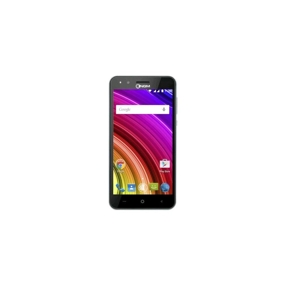 NGM YOU COLOR E505 PLUS SPECIAL EDITION 5" DUAL SIM QUAD CORE 16GB RAM 3GB 4G LTE ITALIA SILVER + COVER OMAGGIO A SCELTA