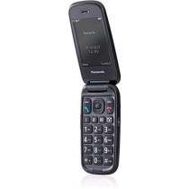 PANASONIC KX-TU550EXB 4G SENIOR PHONE 2,8" CLAMSHELL FOTOCAMERA 1.2MPx 300 ORE STANDBY 4G LTE ITALIA BLACK