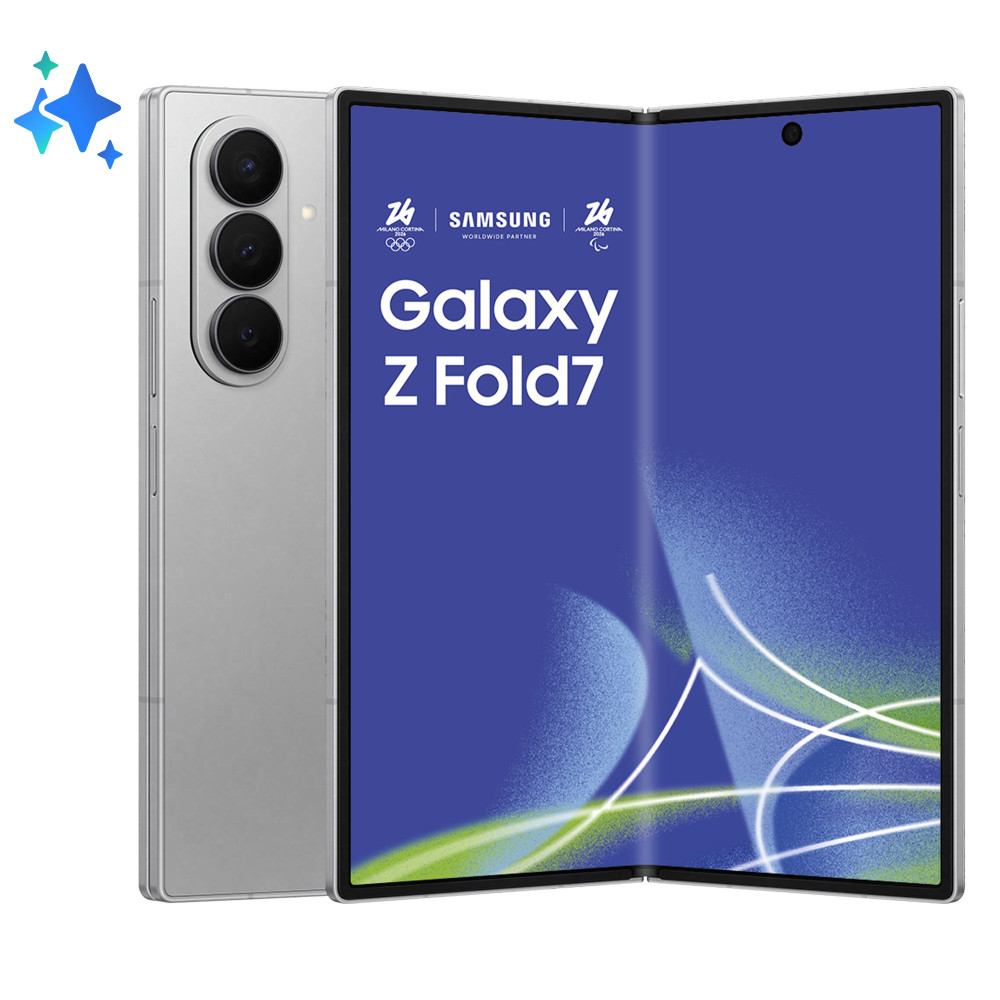 SAMSUNG F966 GALAXY Z FOLD7 5G DUAL SIM 8" OCTA CORE 512GB RAM 12GB 5G ITALIA SILVER SHADOW